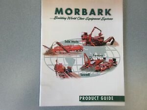 Morbark Product Guide Sales Brochure 48 Pages