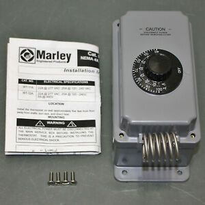 Marley Qmark Berko Line Voltage Mechanical Thermostat WT12A, 120V to 277V, SPDT