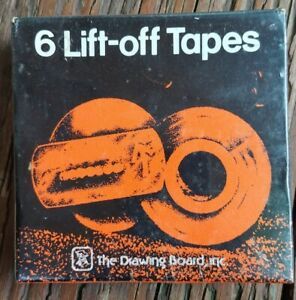 6 Lift-off Tapes IBM Selectric
