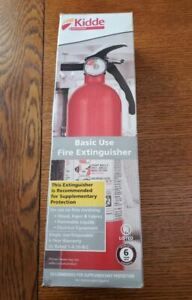 Kidde 1A10BC Basic Use Fire Extinguisher, 2.5 lbs brand new free shipping