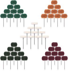 50Pcs Abrasive Buffing Polishing Wheel, GOXAWEE 0.8&#039;&#039;(22mm) Buffing Wheels Set K