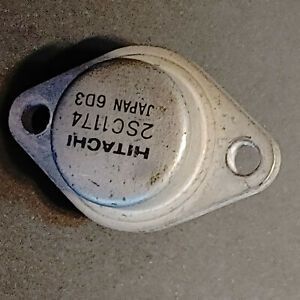 2SC1174 HITACHI NPN Si Transistor, Color TV Horizontal Output - NTE238 TESTED