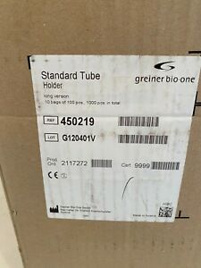 Greiner Bio-One 450219 Standard Tube Holder Long Version 800+ Pieces