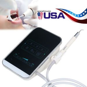 USA Dental K3 LED Ultrasonic Piezo Scaler Touch Screen&amp;EMS Detachable Handpiece