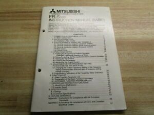 Mitsubishi IB(NA)-0600026-D(0103)MDOC Instruction Manual