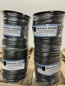 1/2 in dia. Polyester Arborist Rigging Rope, Black, 300 ft