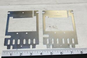 Mars MEI bill acceptor metal mounting bezel plate - qty 2 for 1 price -