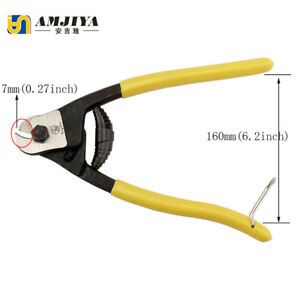 Wire Cable Cutter Pliers Cutters Cutting Steel Tool Stripper Side Electrical Rop