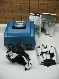 DENAR MARK I I SEMI ADJUSTABLE DENTAL ARTICULATOR  BLACK WITH SLIDEMATIC FACEBOW