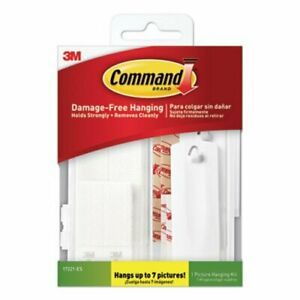 Command Picture Hanging Kit, Assorted Sizes, 24 Hooks (MMM17221ES)