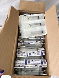 BD Syringe 10ml Luer-Lok Tip #302995 NEW/SEALED - Qty- 193  Open Box 10cc 10ml