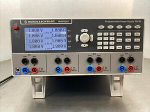 Rohde &amp; Schwarz HMP4040 Four-Channel Power Supply, 384W HO732 Ethernet-USB  MBP