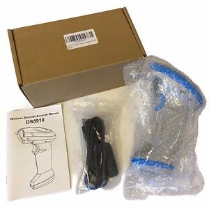 DINGYU Portable Wireless DI5903 - 1D Laser Barcode Scanner Handheld Cordless