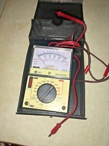 TIF Instruments, Inc  240 MULTIMETER  DCMA W/CASE VTG