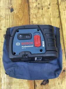 Bosch GPL 5 S Professional 5 Point Self-Leveling Alignment Laser UseD