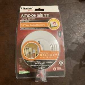 Lifesaver Kidde Smoke Detector Alarm Lithium Battery-Powered Ionization W/BONUS