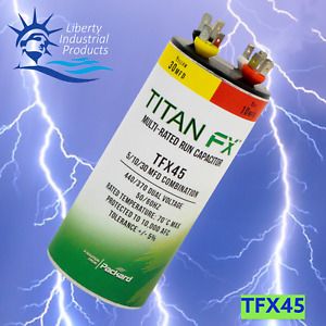 TFX45  -  MULTI-RATED RUN CAPACITOR FROM LIBERTY INDUSTRIAL