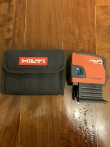Hilti PMP45 Plumb 5-Point Self-Leveling Laser COMPLETE with Rail!!! 2019 Calibra