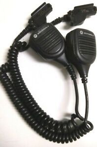 Motorola PMMN4045B Portable Speaker Microphone Radio Public Safety - Lot of 2