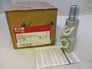QTY: 1 EATON CROUSE-HINDS EYS116 1/2&#034; EXPLOSION PROOF UNIVERSAL SEAL OFF