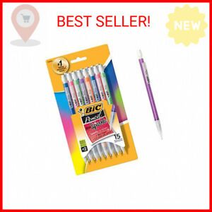 BIC Xtra-Sparkle Mechanical Pencil, Medium Point (0.7mm), Fun Design With Co …