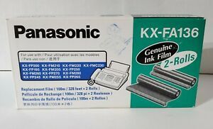 Panasonic KX-FA136 Replacement Film - 2 Pack NEW
