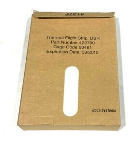 10 Boxes- Boca Systems Thermal Flight Strip DSR 422790 EXPIRED