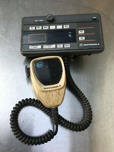 Set of Motorola: Control Head MaraTrac HCN1090A and Microphone HMN1061A