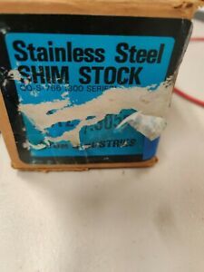 LYON Industries QQ-S-766 Stainless Steel Shim Stock .012&#034; X 12&#034; X 50&#034; - NIB