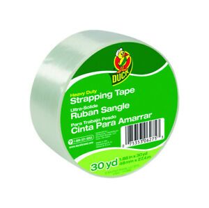 Duck 1.88 in.   W X 30 yd L Strapping Tape White