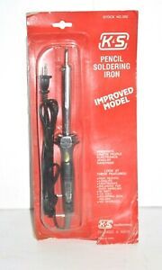 #300 K &amp; S Engineering Pencil Soldering Iron 30 Watt 110 Volt Holder NEW