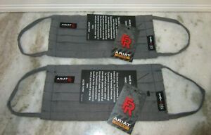 Ariat Gunmetal FR Featherlight Mask Set of 2 NEW