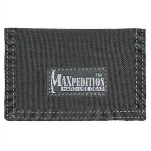 Maxpedition 0218B Soft Nylon Black Micro Wallet