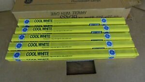 Lot of 5 - GE 10143 F15T8/CW Fluorescent Tube Lamp Bulb Cool White 15W