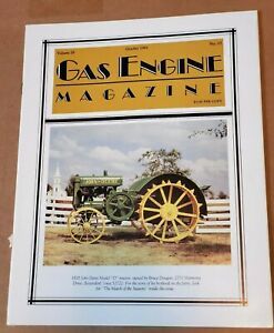 Antique Vintage Gas Engine Magazine Volume 26 Number 10 October 1991 Hit Miss