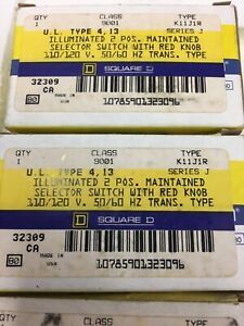 SQUARE D 9001-K11J1R, Switch (bin18)