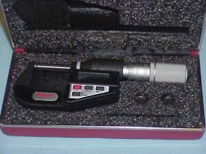 Starrett No. 731 W Data Output Outside Micrometer Carbide Tipped 0 - 1 Inch
