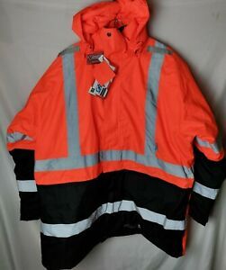 Viking Professional Journeyman 300D Trilobal Waterproof Jacket Men 3XL Parka