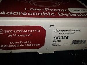 6FIRE LITE SD365  (WHITE)  &#034;NEW IN BOX &#034; Smoke Detector Low Profile Addressable