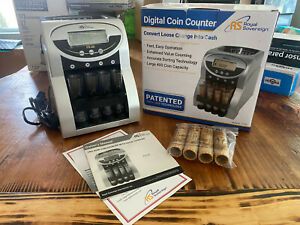 Royal Sovereign Digital Coin Counter  FS-2D New Open Box CD