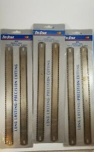 NEW  Tri Star 2 Pc Double Edge Super Hacksaw Blades No. SHAB2 Lot Of 3