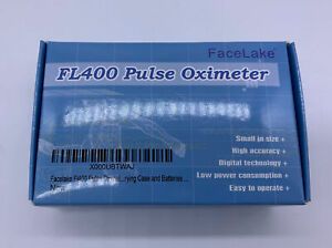 FaceLake ® FL400 Pulse Oximeter Fingertip with Carrying Case, Batteries SEALED