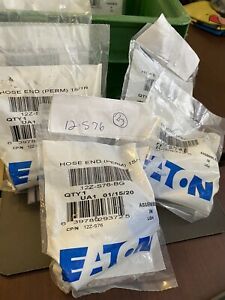 BRAND NEW EATON 12Z- S76 - BG  HOSE END  ( 5 PER ORDER )