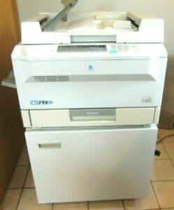 MINOLTA 1081 COPIER 11 BY 17 TRAY DOC FEEDER PICK UP 60187 NEEDS WORK ENLARGES