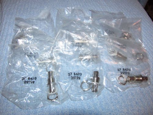 AIM Electronics Chassis Mount BNC Connector ?  27-8470 29199 Lot of 9 New