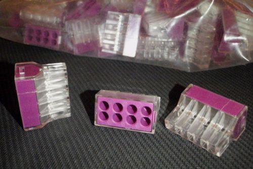 10pc  8-pole wall nut quick connector terminal block for sale