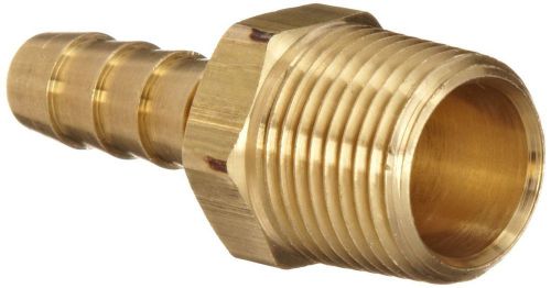 Dixon valve &amp; coupling bn32 brass hose fitting, adapter, 1/4&#034; nptf male x 3/8&#034; for sale