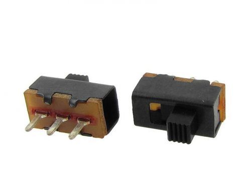 50 pcs x 2 position 1p2t spdt 3 pin pcb panel mount mini vertical slide switch for sale