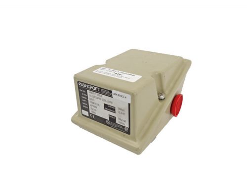 Ashcroft lpan4hv25 xcylm 1/4&#034;fnpt 100psi enclosed pressure control switch for sale