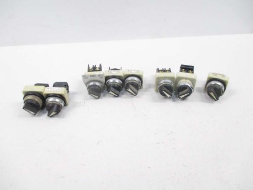 LOT 8 FUJI AH30-P2 SELECTOR SWITCH W/ASSORTED TERMINAL BLOCKS D475903